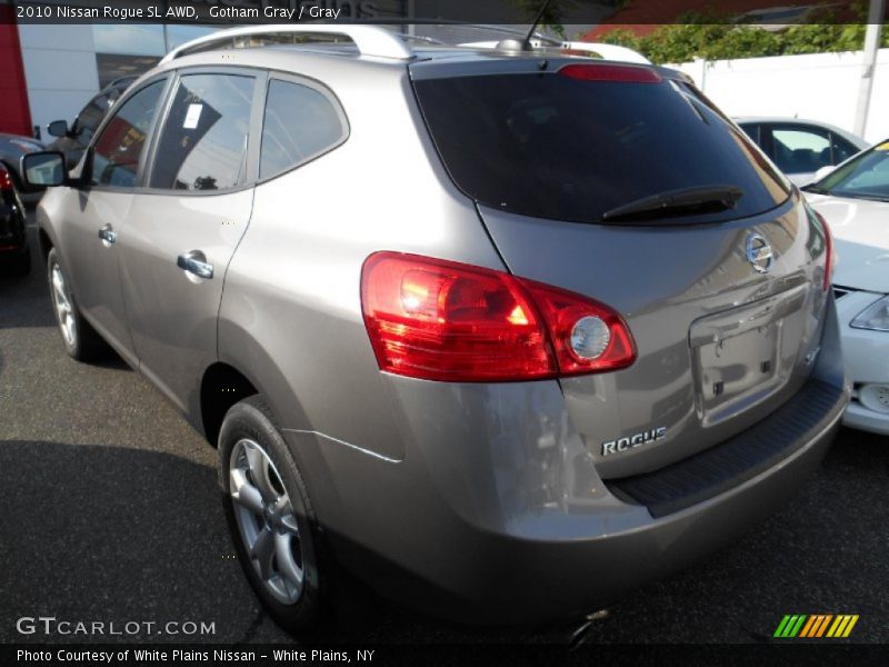 Gotham Gray / Gray 2010 Nissan Rogue SL AWD