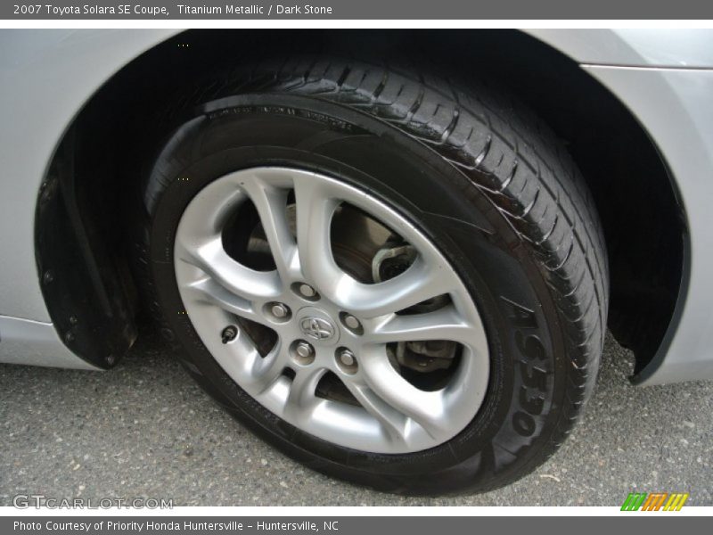 Titanium Metallic / Dark Stone 2007 Toyota Solara SE Coupe