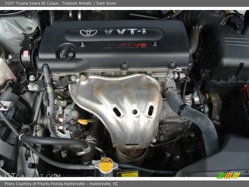 Titanium Metallic / Dark Stone 2007 Toyota Solara SE Coupe