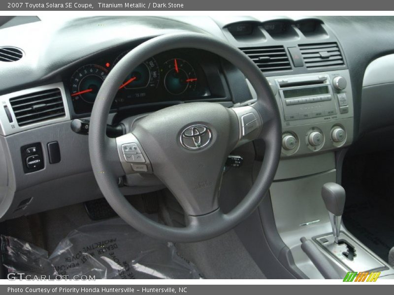 Titanium Metallic / Dark Stone 2007 Toyota Solara SE Coupe