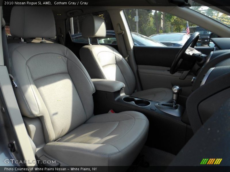 Gotham Gray / Gray 2010 Nissan Rogue SL AWD