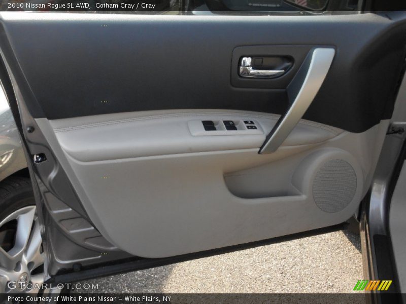 Gotham Gray / Gray 2010 Nissan Rogue SL AWD