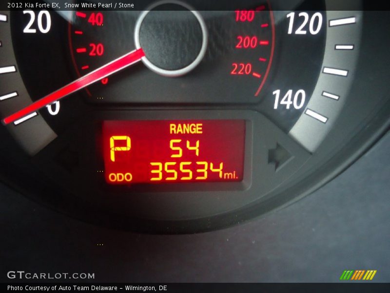 Snow White Pearl / Stone 2012 Kia Forte EX