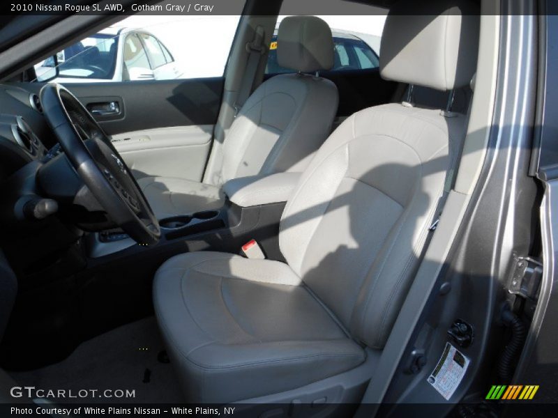 Gotham Gray / Gray 2010 Nissan Rogue SL AWD
