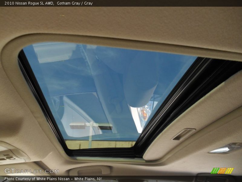 Gotham Gray / Gray 2010 Nissan Rogue SL AWD