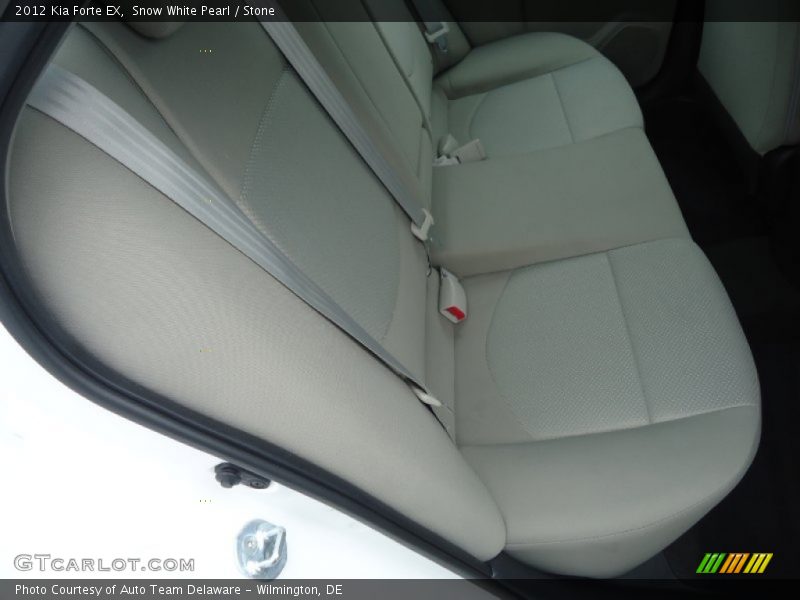 Snow White Pearl / Stone 2012 Kia Forte EX