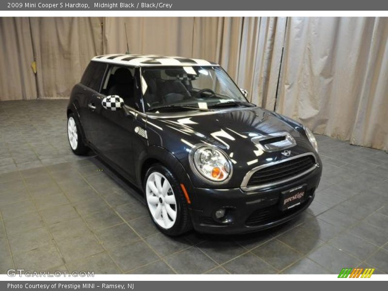 Midnight Black / Black/Grey 2009 Mini Cooper S Hardtop