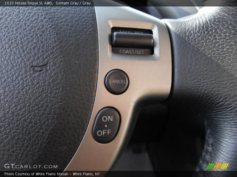 Gotham Gray / Gray 2010 Nissan Rogue SL AWD