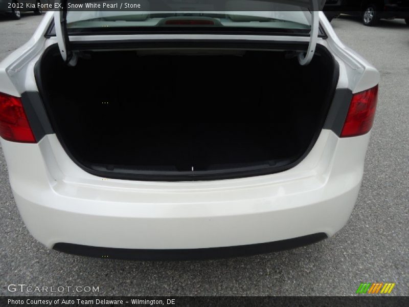 Snow White Pearl / Stone 2012 Kia Forte EX