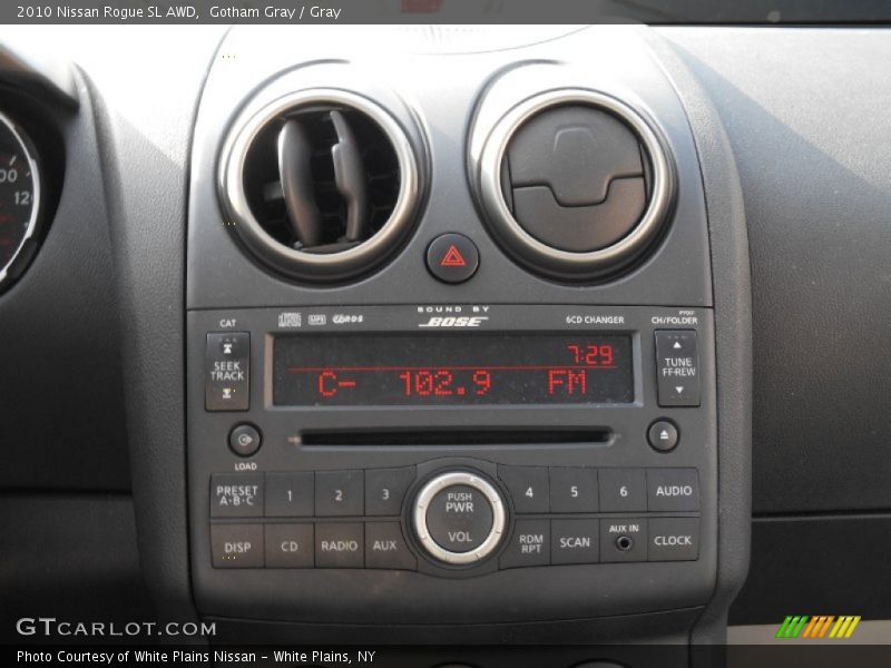 Gotham Gray / Gray 2010 Nissan Rogue SL AWD