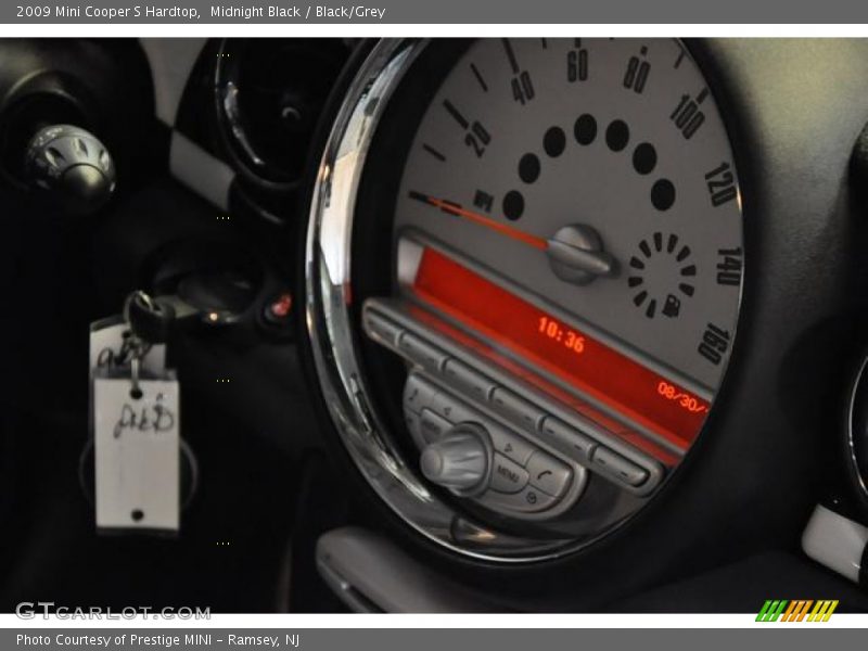 Midnight Black / Black/Grey 2009 Mini Cooper S Hardtop
