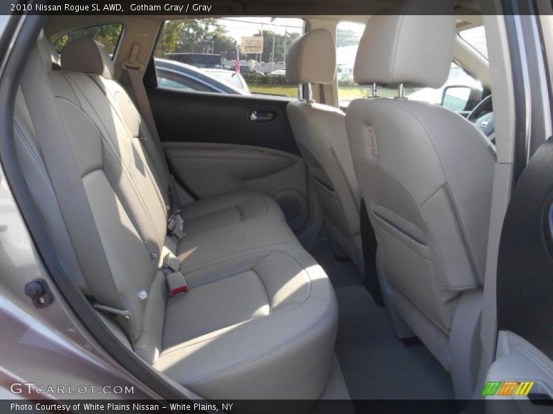 Gotham Gray / Gray 2010 Nissan Rogue SL AWD