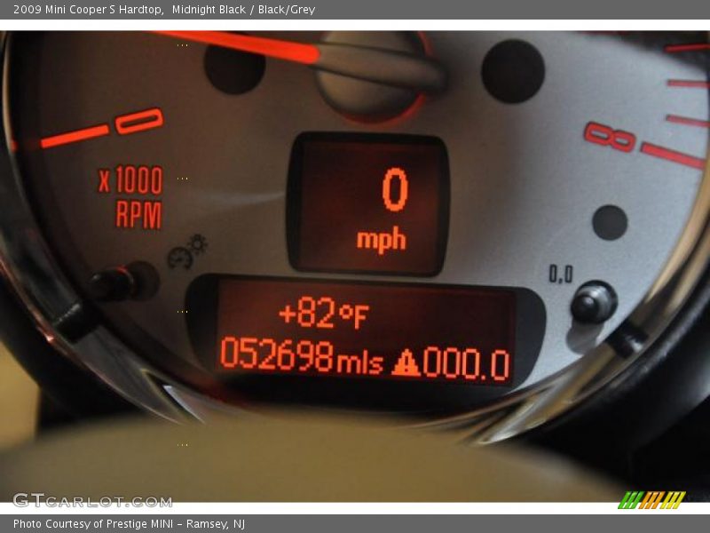 Midnight Black / Black/Grey 2009 Mini Cooper S Hardtop