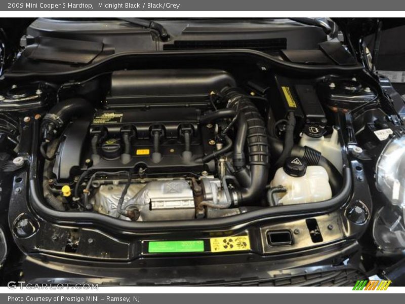 Midnight Black / Black/Grey 2009 Mini Cooper S Hardtop