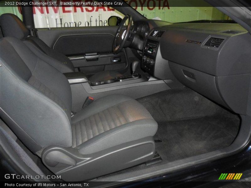 Blackberry Pearl / Dark Slate Gray 2012 Dodge Challenger SXT