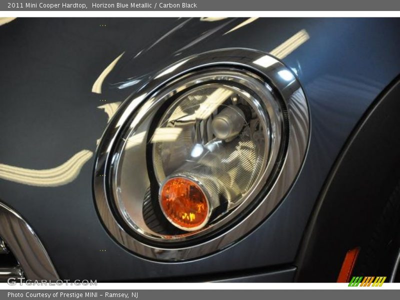 Horizon Blue Metallic / Carbon Black 2011 Mini Cooper Hardtop