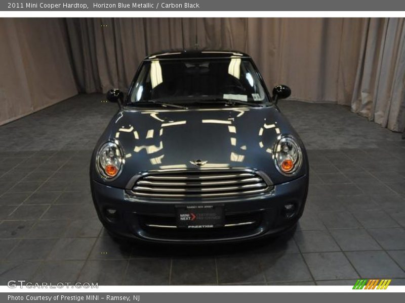 Horizon Blue Metallic / Carbon Black 2011 Mini Cooper Hardtop