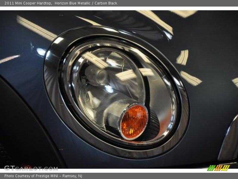 Horizon Blue Metallic / Carbon Black 2011 Mini Cooper Hardtop