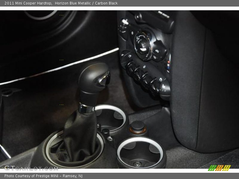 Horizon Blue Metallic / Carbon Black 2011 Mini Cooper Hardtop