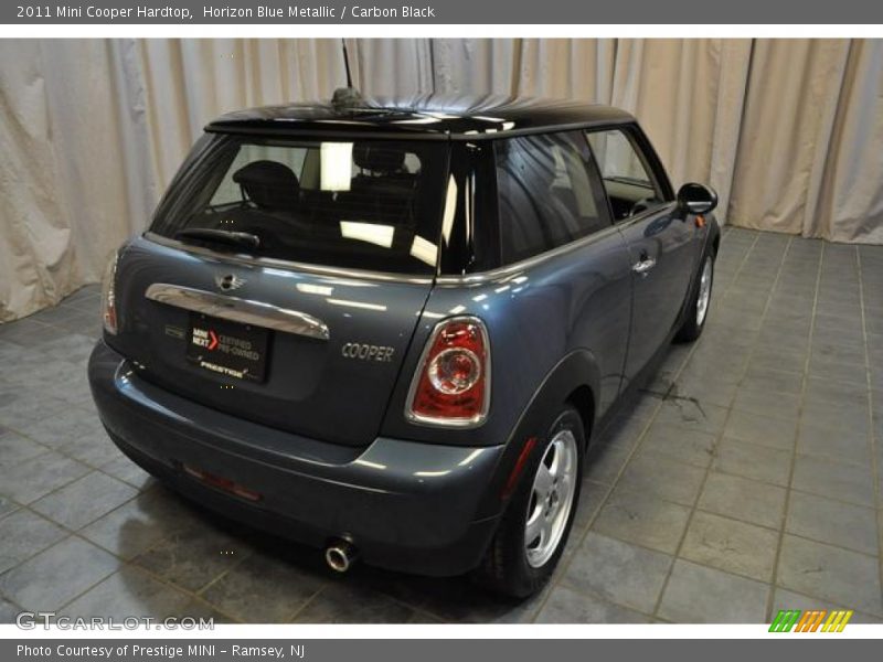 Horizon Blue Metallic / Carbon Black 2011 Mini Cooper Hardtop