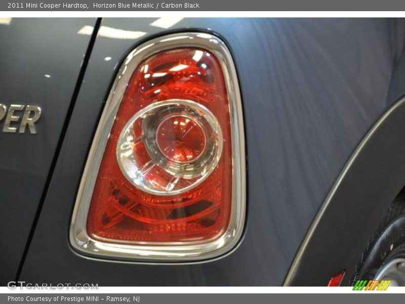Horizon Blue Metallic / Carbon Black 2011 Mini Cooper Hardtop