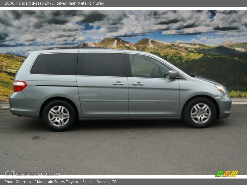 Silver Pearl Metallic / Gray 2006 Honda Odyssey EX-L