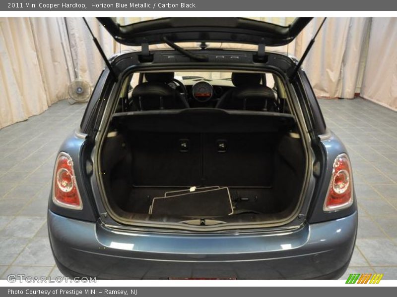 Horizon Blue Metallic / Carbon Black 2011 Mini Cooper Hardtop
