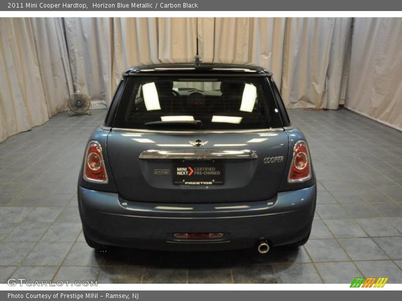 Horizon Blue Metallic / Carbon Black 2011 Mini Cooper Hardtop