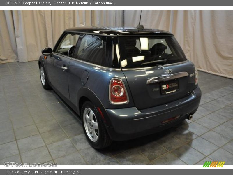 Horizon Blue Metallic / Carbon Black 2011 Mini Cooper Hardtop