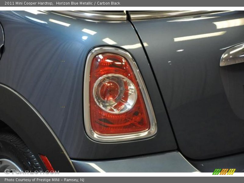 Horizon Blue Metallic / Carbon Black 2011 Mini Cooper Hardtop