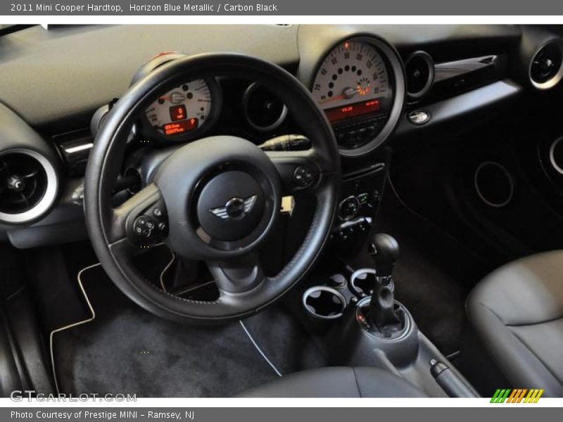 Horizon Blue Metallic / Carbon Black 2011 Mini Cooper Hardtop