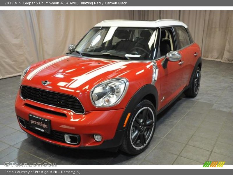 Blazing Red / Carbon Black 2013 Mini Cooper S Countryman ALL4 AWD