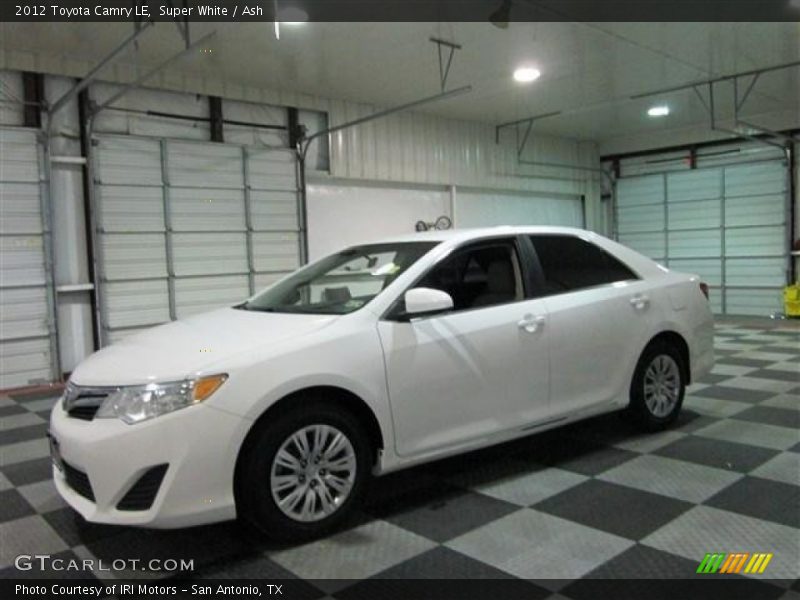 Super White / Ash 2012 Toyota Camry LE
