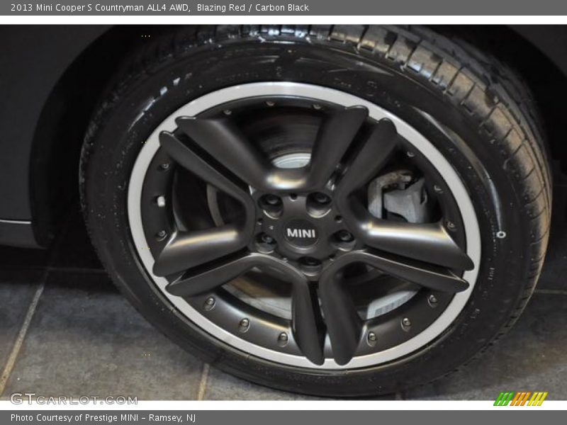 Blazing Red / Carbon Black 2013 Mini Cooper S Countryman ALL4 AWD