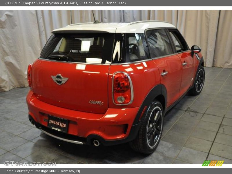 Blazing Red / Carbon Black 2013 Mini Cooper S Countryman ALL4 AWD