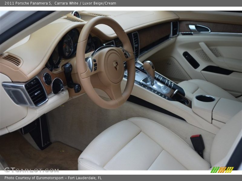  2011 Panamera S Luxor Beige/Cream Interior