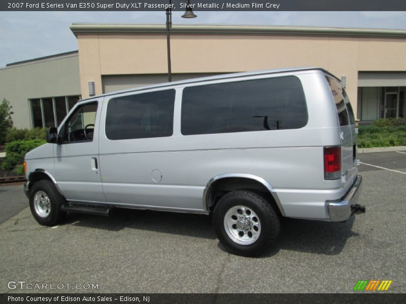 Silver Metallic / Medium Flint Grey 2007 Ford E Series Van E350 Super Duty XLT Passenger