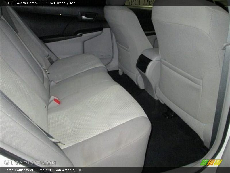 Super White / Ash 2012 Toyota Camry LE