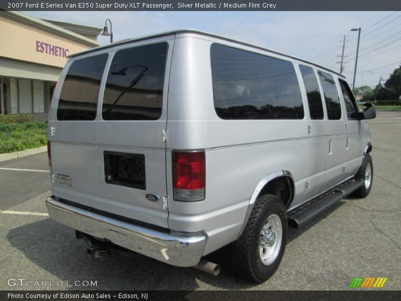 Silver Metallic / Medium Flint Grey 2007 Ford E Series Van E350 Super Duty XLT Passenger