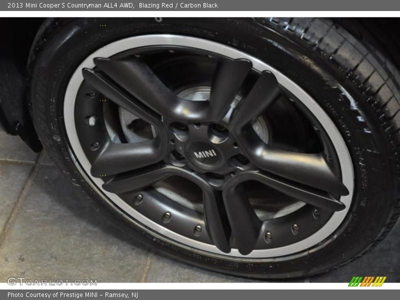 Blazing Red / Carbon Black 2013 Mini Cooper S Countryman ALL4 AWD