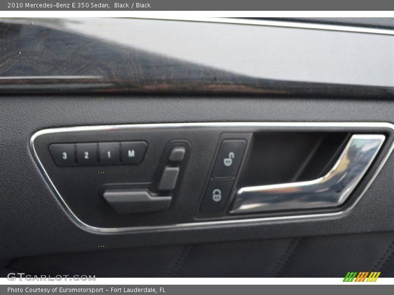 Black / Black 2010 Mercedes-Benz E 350 Sedan
