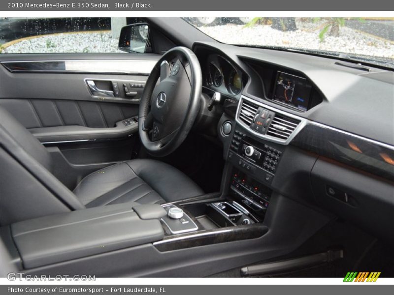 Black / Black 2010 Mercedes-Benz E 350 Sedan