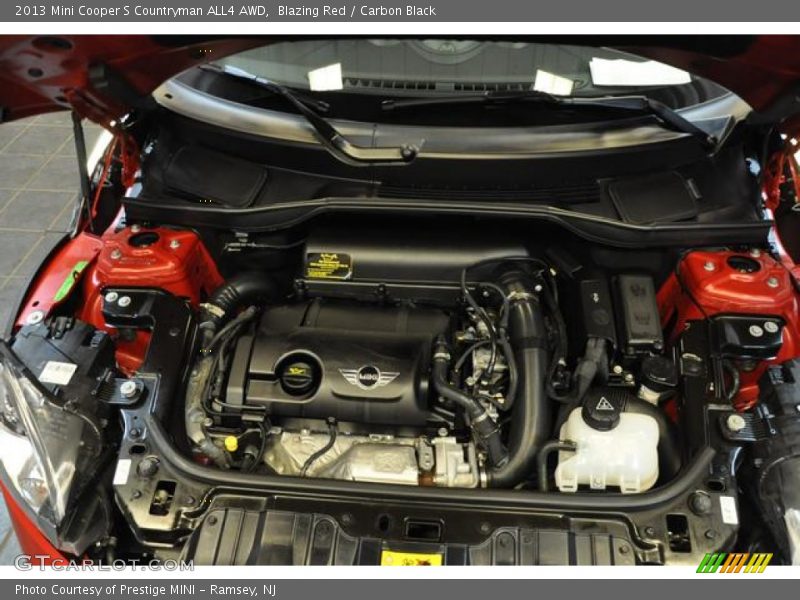Blazing Red / Carbon Black 2013 Mini Cooper S Countryman ALL4 AWD