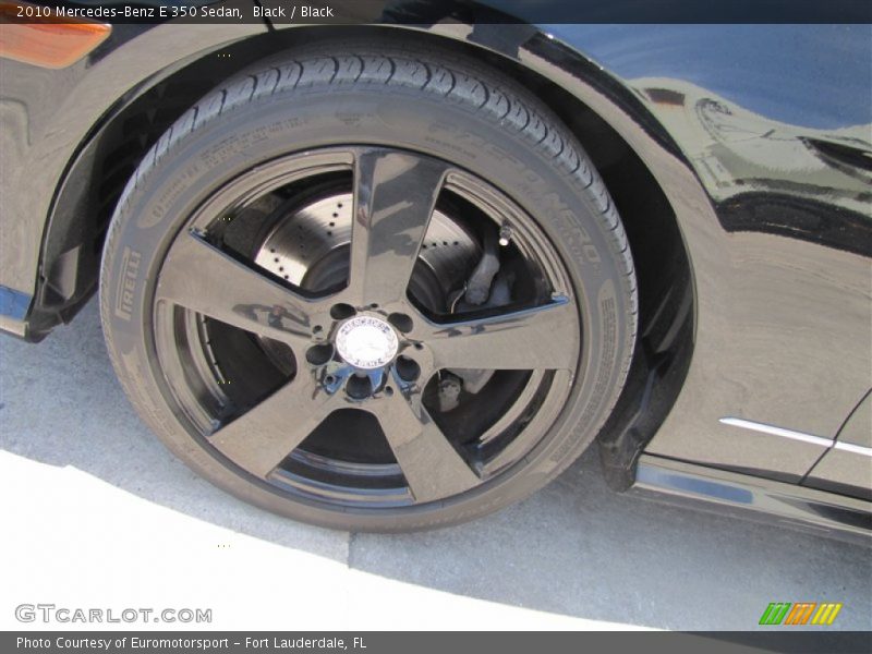 Black / Black 2010 Mercedes-Benz E 350 Sedan