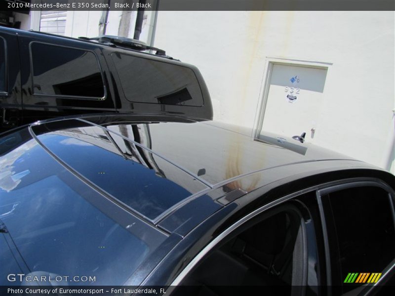 Black / Black 2010 Mercedes-Benz E 350 Sedan