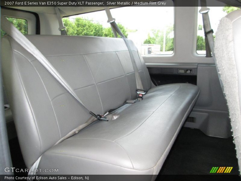 Silver Metallic / Medium Flint Grey 2007 Ford E Series Van E350 Super Duty XLT Passenger