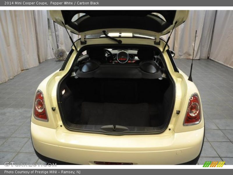 Pepper White / Carbon Black 2014 Mini Cooper Coupe
