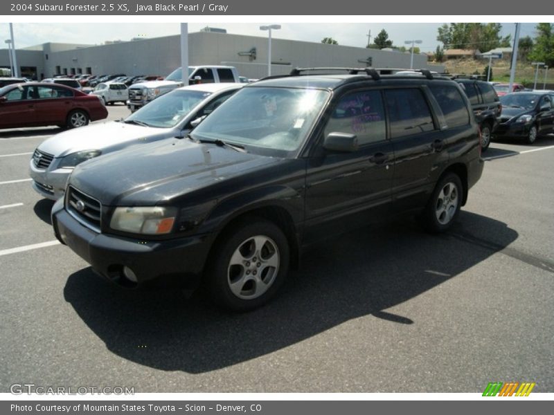 Java Black Pearl / Gray 2004 Subaru Forester 2.5 XS
