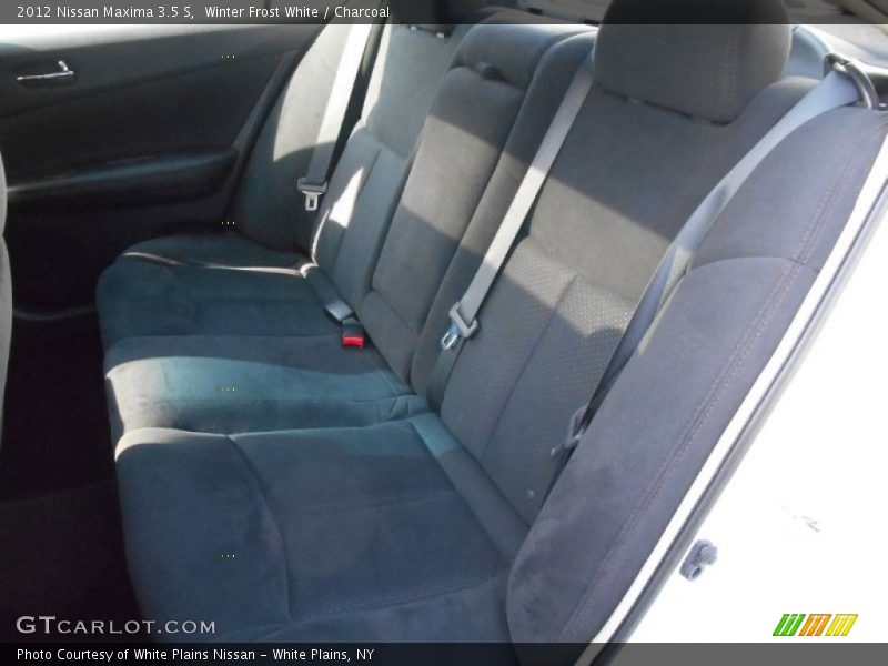 Winter Frost White / Charcoal 2012 Nissan Maxima 3.5 S