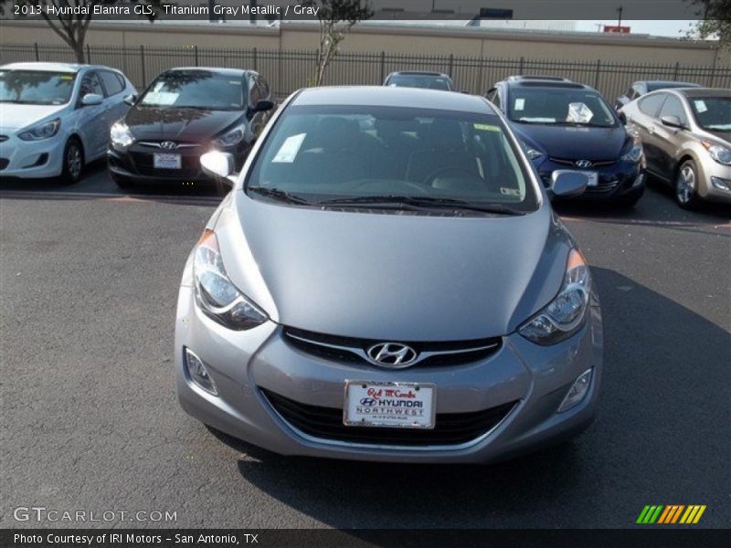 Titanium Gray Metallic / Gray 2013 Hyundai Elantra GLS